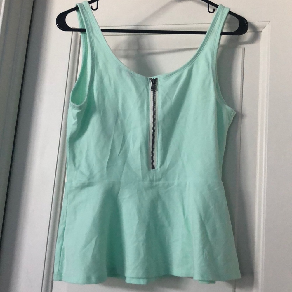 Mint Green Peplum NWT